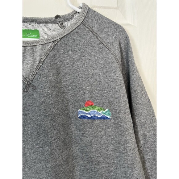 Harding Lane Needle Point Crew Neck Sweater Women Large - Picture 2 of 9